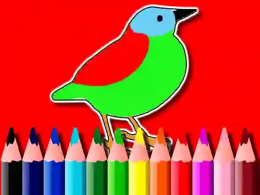 بازی Back To School: Birds Coloring Book آنلاین