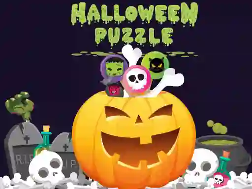 بازی Halloween Puzzle آنلاین