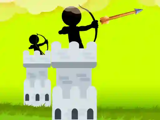 بازی Stickman Archer Castle آنلاین
