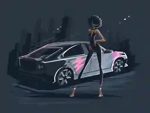 بازی Old and New Cars Coloring آنلاین