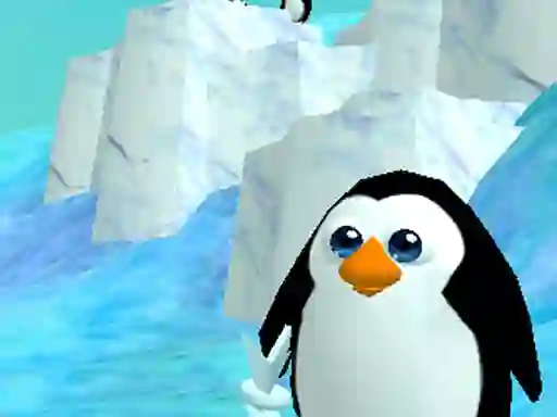 بازی Penguin Run 3d آنلاین