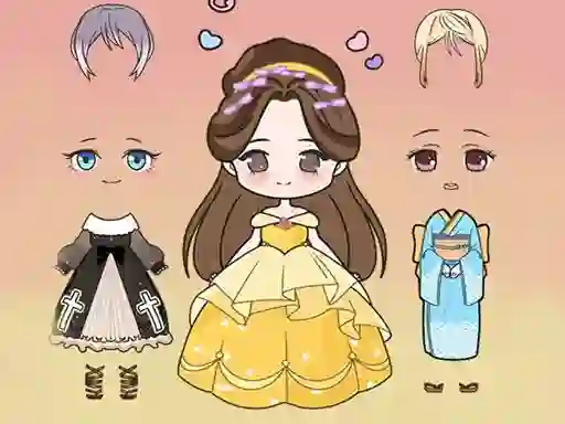 بازی Vivi Doll Dress Up آنلاین