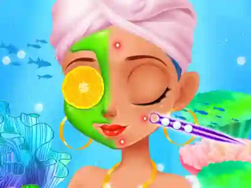 بازی Mermaid Games Princess Makeup آنلاین