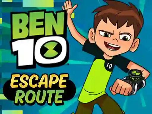 بازی Ben 10 Escape Route آنلاین