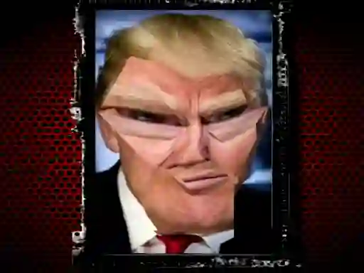 بازی Trump Funny face آنلاین