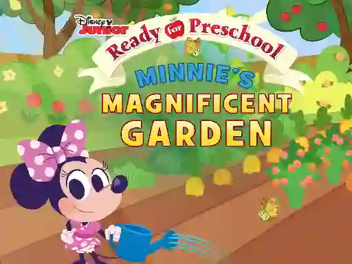بازی Ready For Preschool Minnie's Magnificent Garden آنلاین