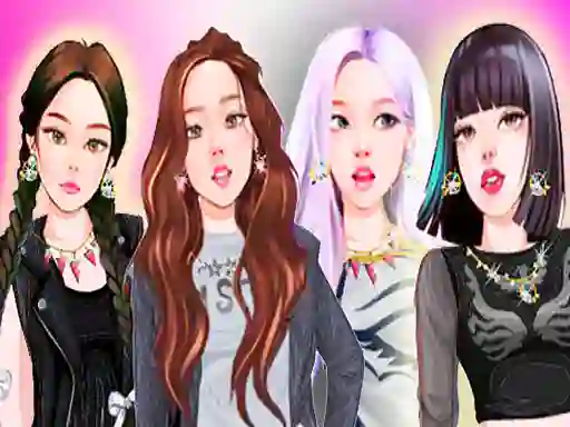 بازی BlackPink Dress Up آنلاین
