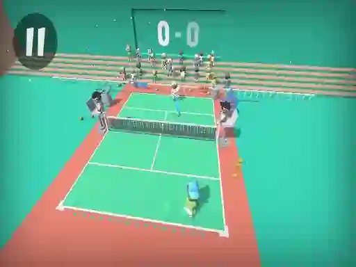 بازی Funny swipe Tennis آنلاین