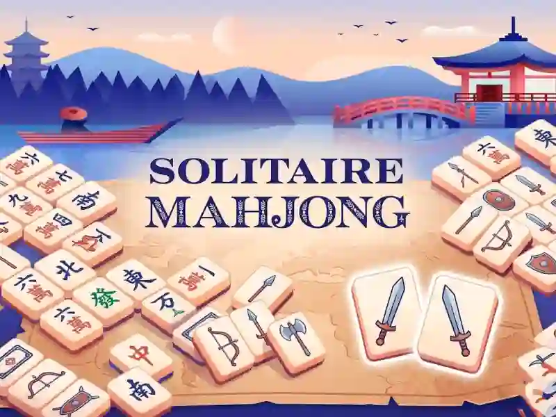 بازی Solitaire Mahjong آنلاین