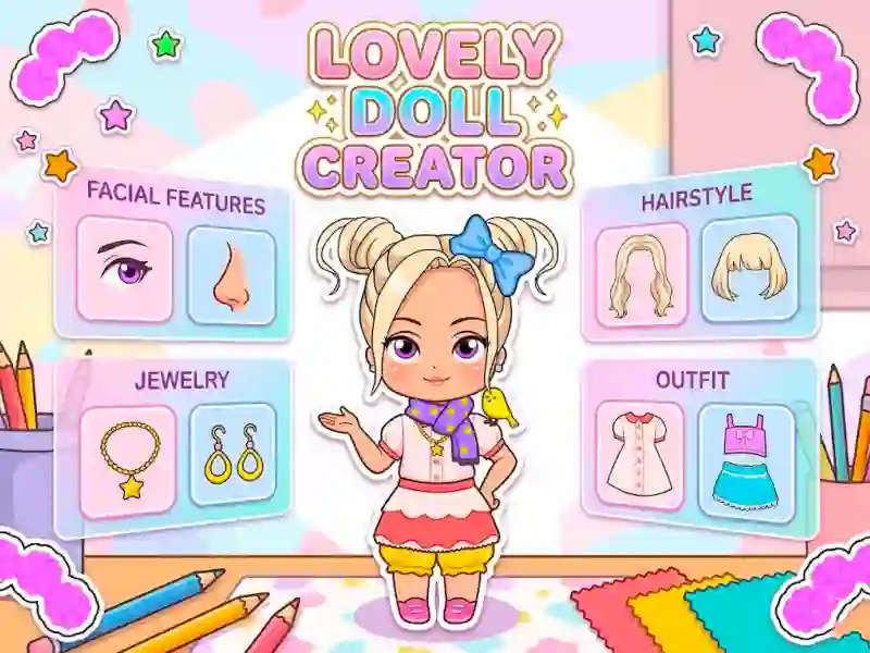 بازی Lovely Doll Creator آنلاین