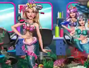 بازی Mermaid Princess Beauty Salon آنلاین