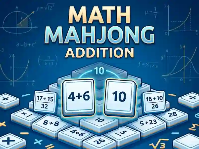 بازی Math Mahjong Addition آنلاین