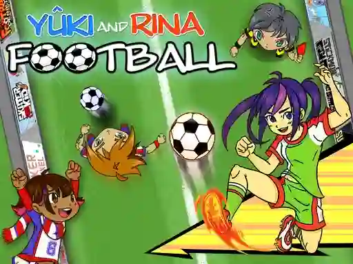 بازی Yuki and Rina Football آنلاین