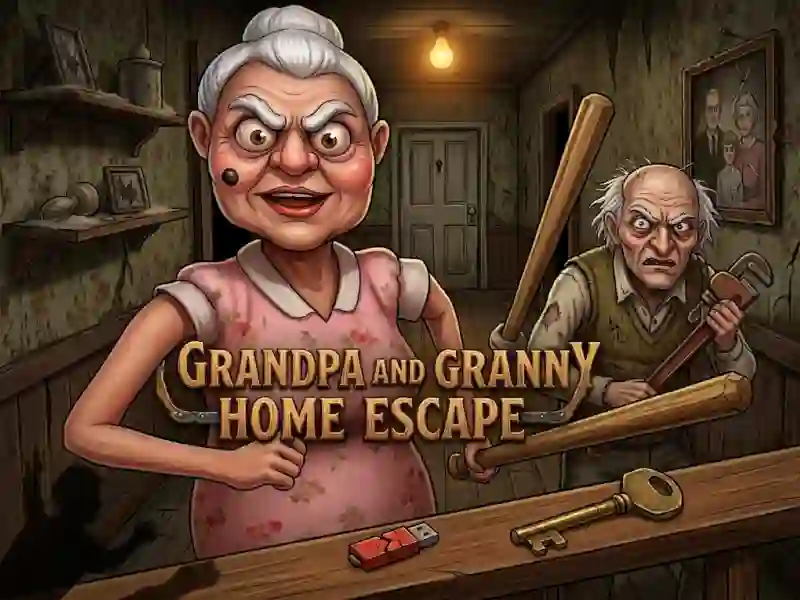 بازی Grandpa And Granny Home Escape آنلاین