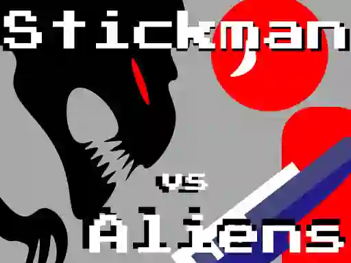 بازی Stickman vs Aliens آنلاین