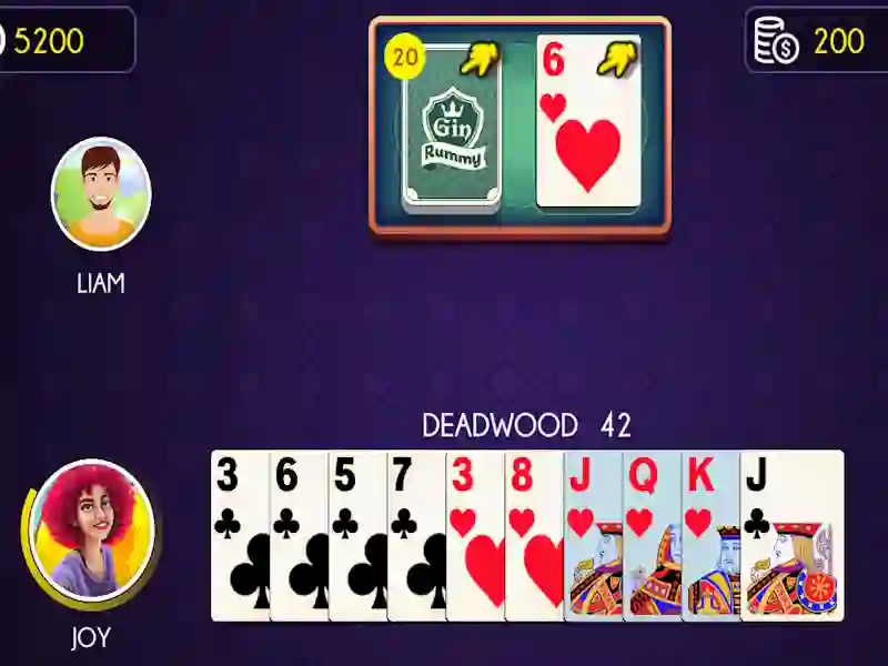 بازی Gin Rummy آنلاین