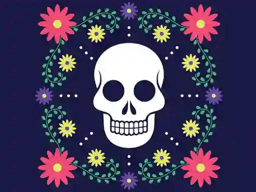 بازی Colorful Skull Jigsaw آنلاین