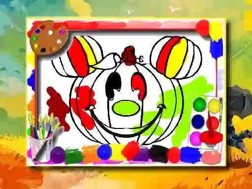 بازی Halloween Coloring Book آنلاین