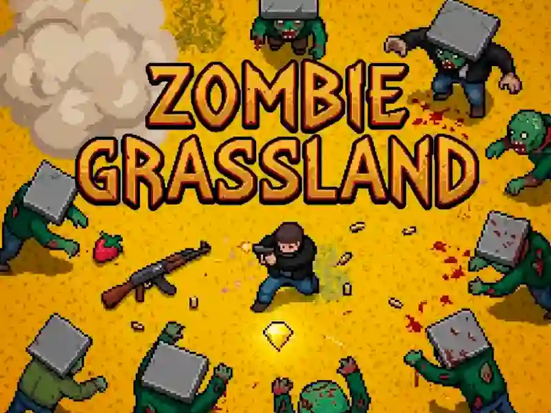 بازی Zombie Grassland آنلاین