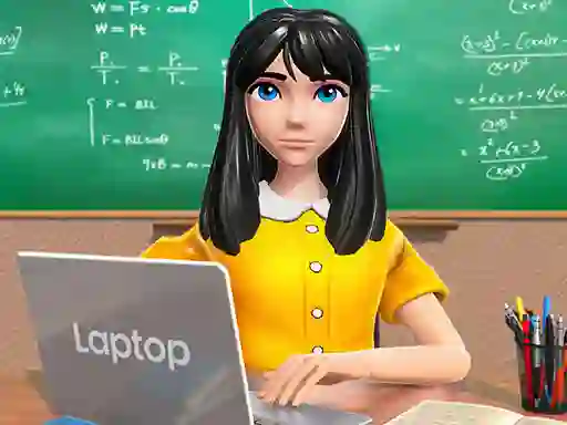 بازی School Teacher Game School Day آنلاین