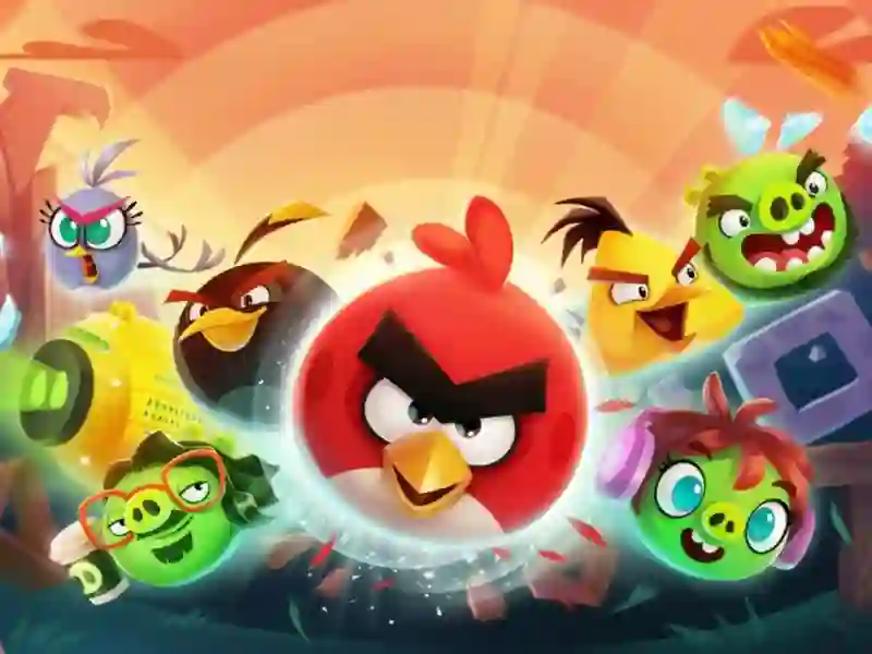 بازی Angry Birds Mad Jumps آنلاین