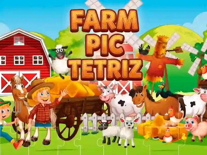 بازی Farm Pic Tetriz آنلاین