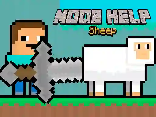 بازی Noob Help Sheep آنلاین