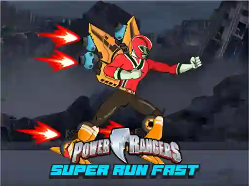 بازی Power Rangers Super Run Fast آنلاین