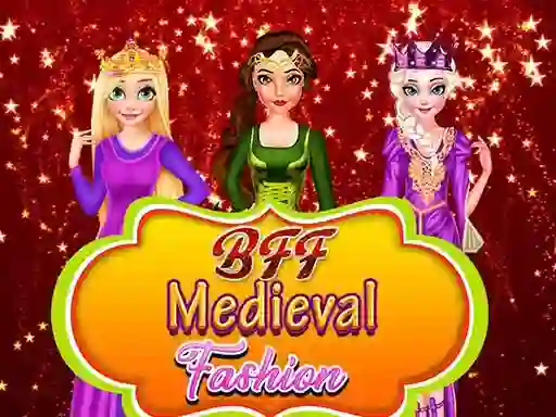 بازی BFF: Medieval Fashion آنلاین