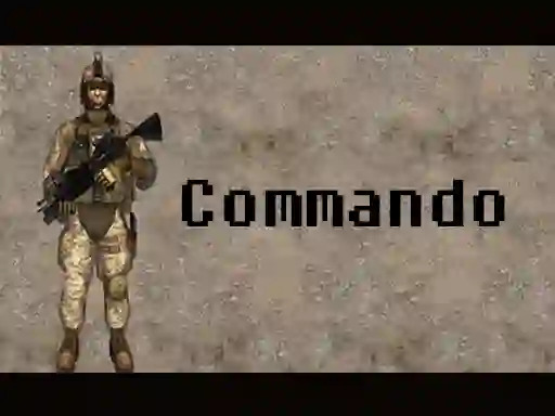 بازی Commando آنلاین