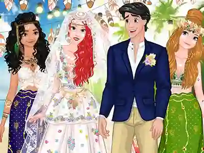 بازی Princess Coachella Inspired Wedding آنلاین