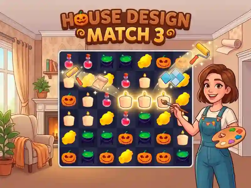 بازی House Design Match 3 آنلاین