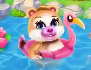 بازی Cute Bear Caring آنلاین