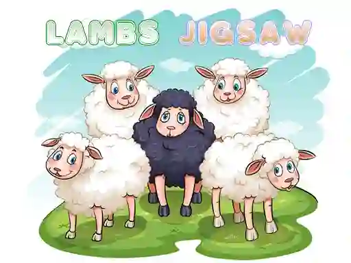 بازی Lambs Jigsaw آنلاین