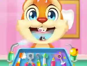 بازی Crazy Animals Dentist آنلاین