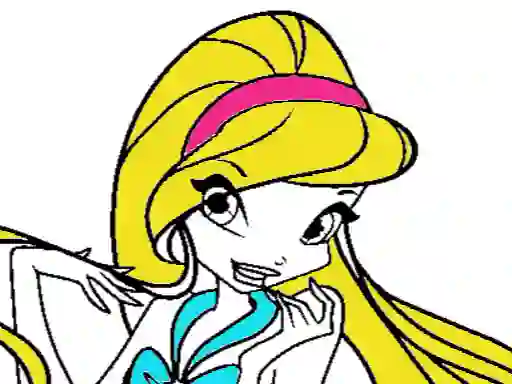 بازی Winx Coloring book آنلاین