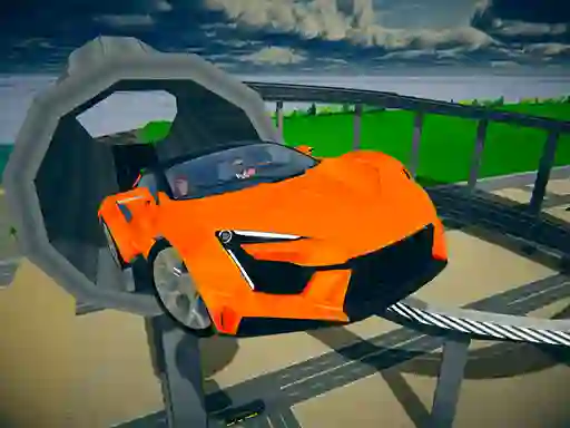 بازی Car Stunt Driving 3d آنلاین