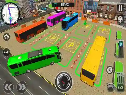 بازی Bus City Parking Simulator آنلاین