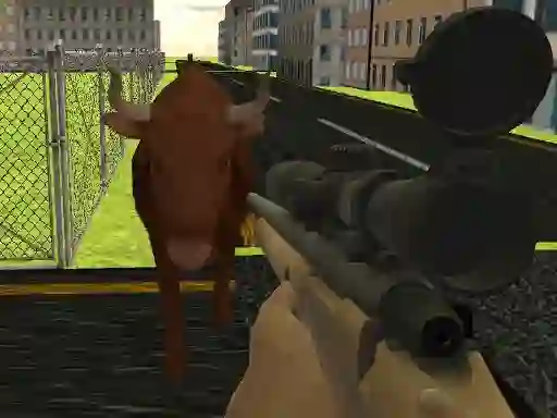بازی Angry Bull Shooter آنلاین