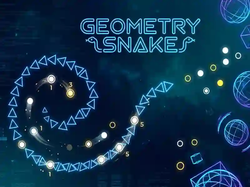 بازی Geometry Snake آنلاین