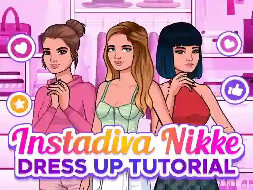 بازی Instadiva Nikke Dress Up Tutorial آنلاین