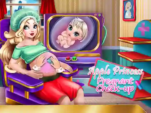 بازی Apple Princess Pregnant Check Up آنلاین