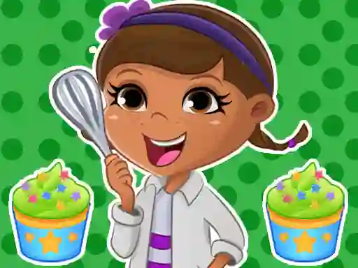 بازی Dottie Doc Mcstuffins Cupcake Maker آنلاین