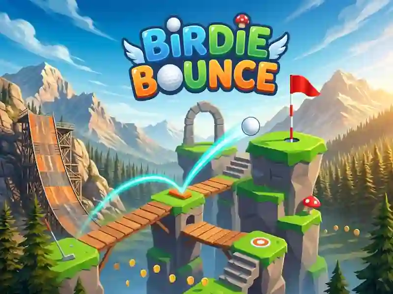 بازی Birdie Bounce آنلاین
