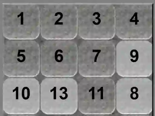 بازی Classic Sliding Numbers آنلاین