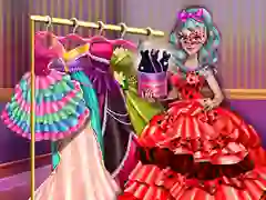 بازی Dove Carnival Dolly Dress Up آنلاین