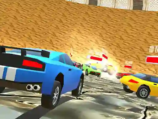 بازی Low Poly Smash Cars آنلاین