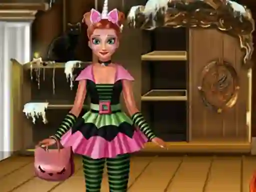بازی Annie Halloween Party آنلاین