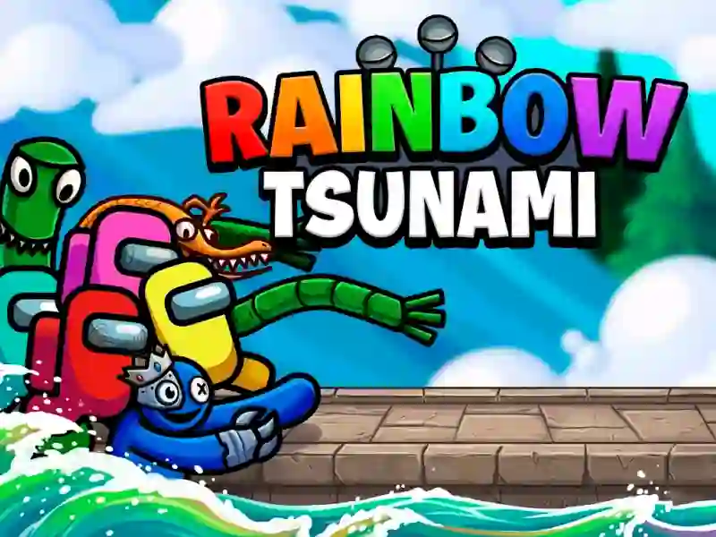 بازی Rainbow Tsunami آنلاین