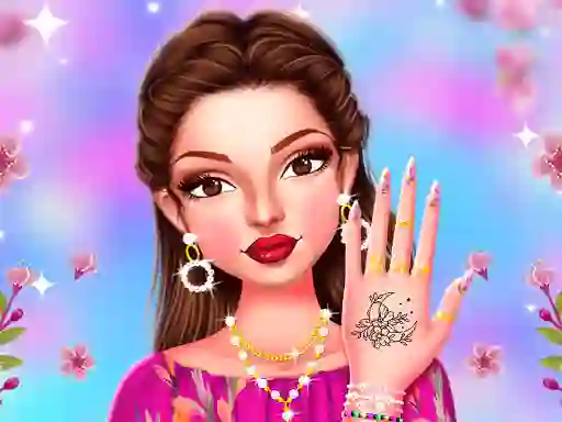 بازی Celebrity Spring Manicure Design آنلاین